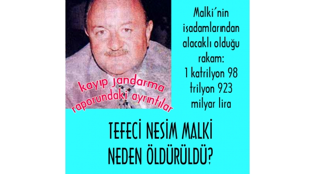 Nesim Malki neden öldürüldü? 400 milyon dolarlık cinayet