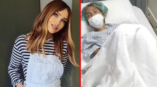 Ameliyat olan Seren Serengil, dikişleri alınmadan program çekimleri için kamera karşısına geçti