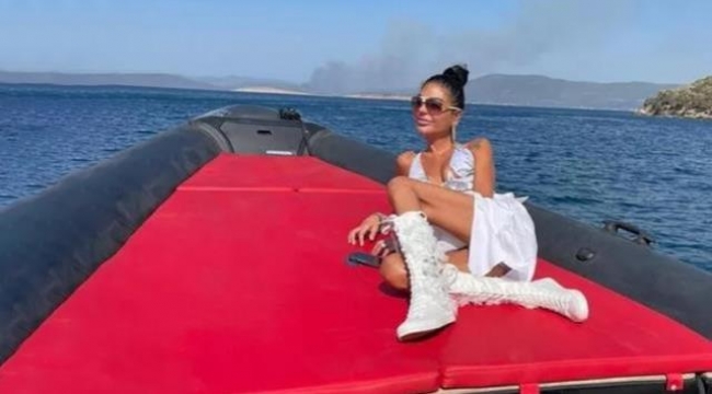 Gönderdiği yardım araçlarının üzerine adını yazdıran Süreyya Yalçına büyük tepki