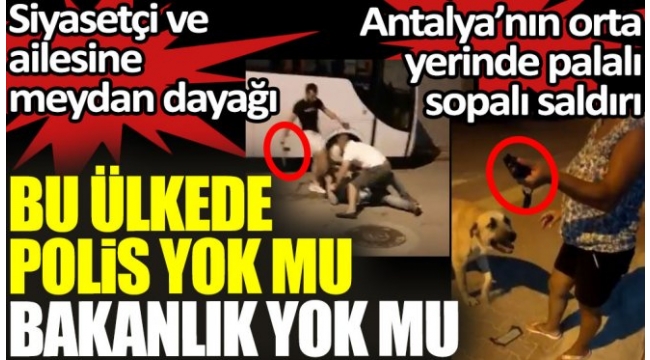 Gelecek Partisi Konyaaltı Kadın Kolları başkanına saldırı