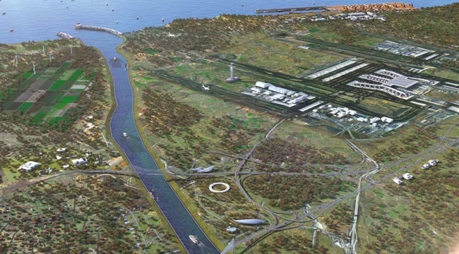 Kanal İstanbulda ayrıntılar ortaya çıktı: 500 Bin nüfuslu şehir kuruluyor