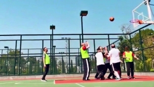 Başkan Erdoğan basket oynadı, Siyahkalem Mühendislik ihaleyi kaptı!