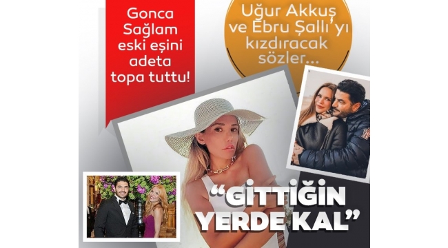  Ebru Şallının eşi Uğur Akkuşa, eski eşi Gonca Sağlamdan olay gönderme! Paylaşımlarıyla topa tuttu: Gittiğin yerde kal...