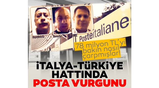 İTALYA TÜRKİYE HATTI , MİLYONLARCA EUROLUK VURGUN !