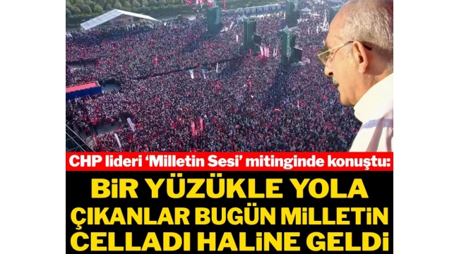 Kılıçdaroğlu: Ülke elden gidiyor; dindarı, dinsizi, Türkü, Kürtü, sağcısı, solcusu, liberali, milliyetçisi birlikte mücadele etmek zorundayız