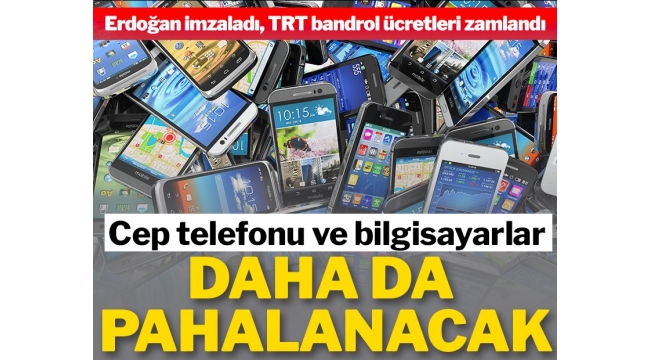TRT bandrol ücretleri artırıldı