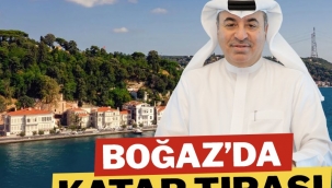 İstanbul Boğazı'nda Katar tıraşı