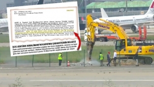 İşte Atatürk Havalimanı'nı kapatma garantisinin belgesi