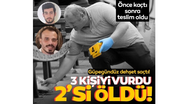 Trabzon'da vahşet: 2 kişi öldü! Saldırgan teslim oldu!