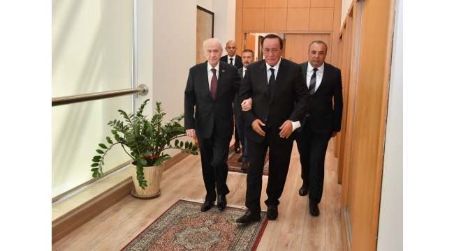 Alaatin Çakıcıdan Bahçeliye ziyaret: Genel af konusunun görüşüldüğü iddia edildi