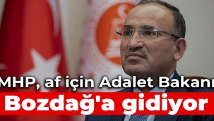 MHP, af için Adalet Bakanı Bozdağa gidiyor