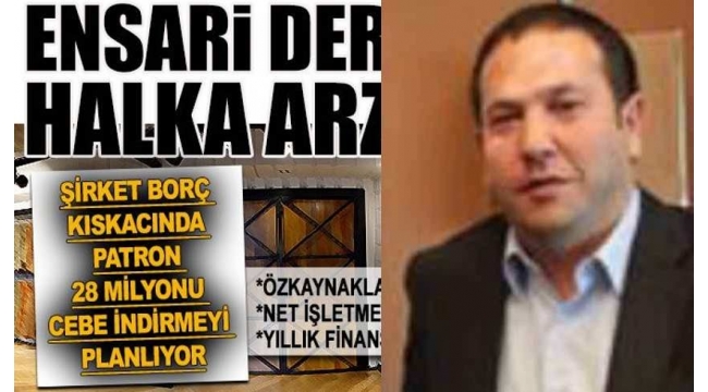 Orhan Pala, Ensari Deri haberini kaldırmak için 250.000 TL mi aldı?