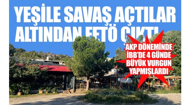 Bahçeşehir Gölette yeni talan! 