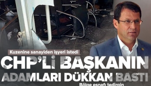 Samandağ Belediye Başkanı Refik Eryılmazın adamları dükkan basıp yağmaladı! Bölge esnafı tedirgin.