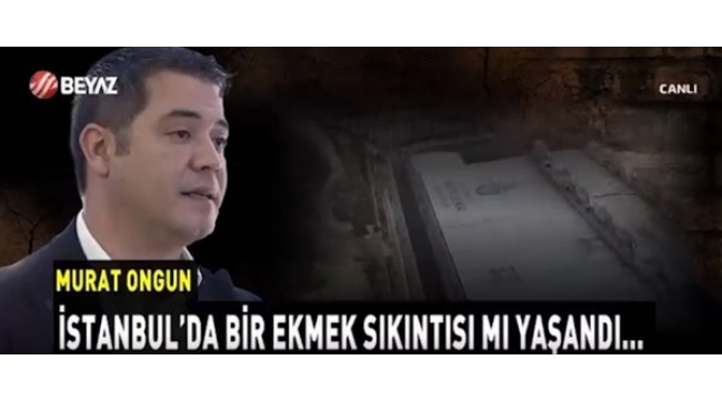 İBB nin ikinci adamı Murat Ongundan Halk Ekmek itirafı: Fabrikayı çalıştırmadık çünkü gerek yoktu.