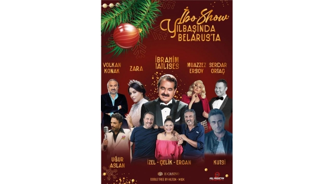 İBO SHOW YILBAŞINDA BEYAZ RUSYA MİNSKTE !