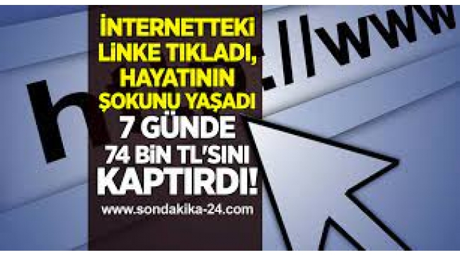 İNTERNETTE YENİ DOLANDIRICILIK YÖNTEMİ!