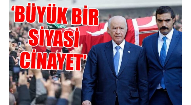 MHP Eski genel başkan yardımcısından Bahçeli'ye: Bu kadar nankörlük olmaz