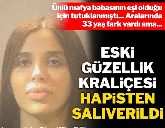 Üç yıl ceza almıştı: El Chapo'nun güzellik kraliçesi eşi hapisten çıktı