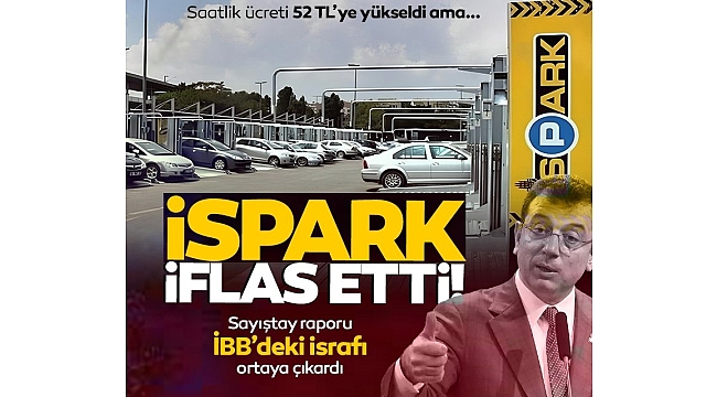 İşte Ekrem İmamoğlu belediyeciliği: 5 yılda İSPARK iflas etti!