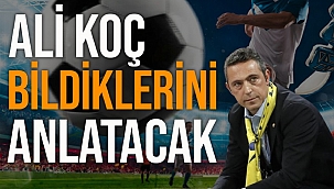 Şike ve yasa dışı bahis iddiaları üzerine geniş çaplı bir soruşturma başlatıldı... Ali Koç bildiklerini anlatacak