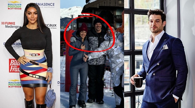 Mehmet Dinçerler yeni aşkıyla kayak tatilinde