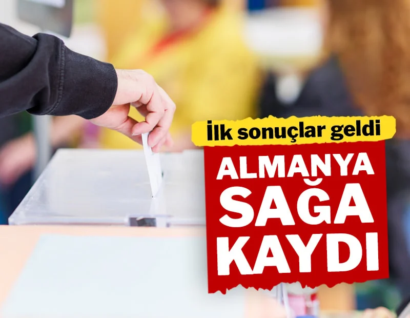 Almanya sağa kaydı