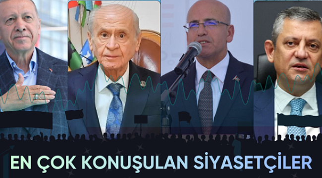  En Çok Konuşulan Siyasetçiler Belli Oldu!