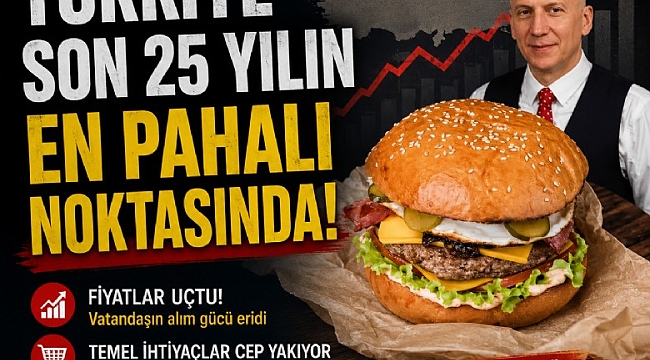Türkiye son 25 yılın en pahalı noktasında